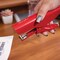 Plier Stapler, Handheld Heavy Duty All Metal Stapler, 25 Sheet Capacity, Jam Free, Vintage Rio Red (S7010159)